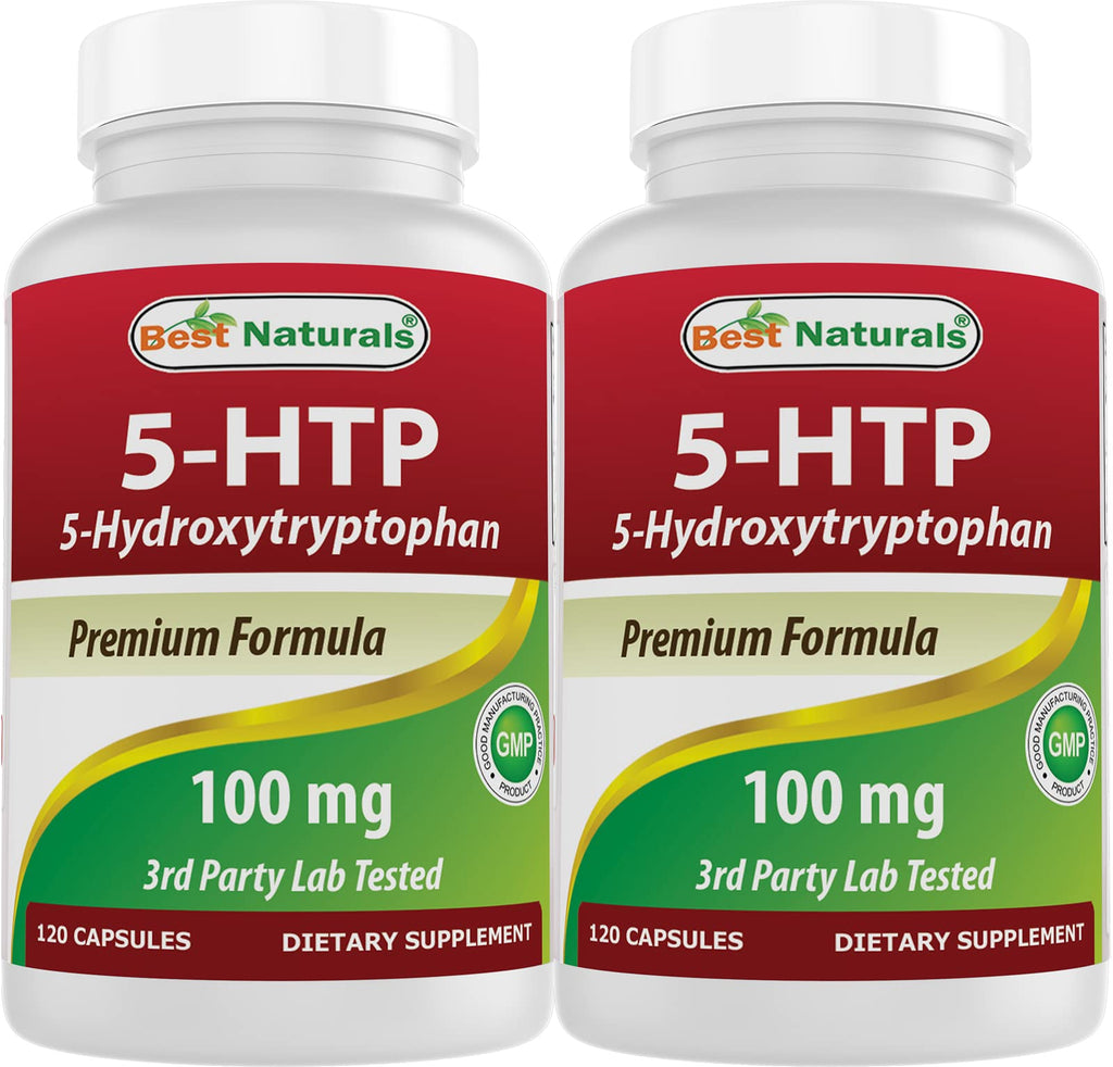 Best Naturals 5-HTP 100 mg - 240 Capsules