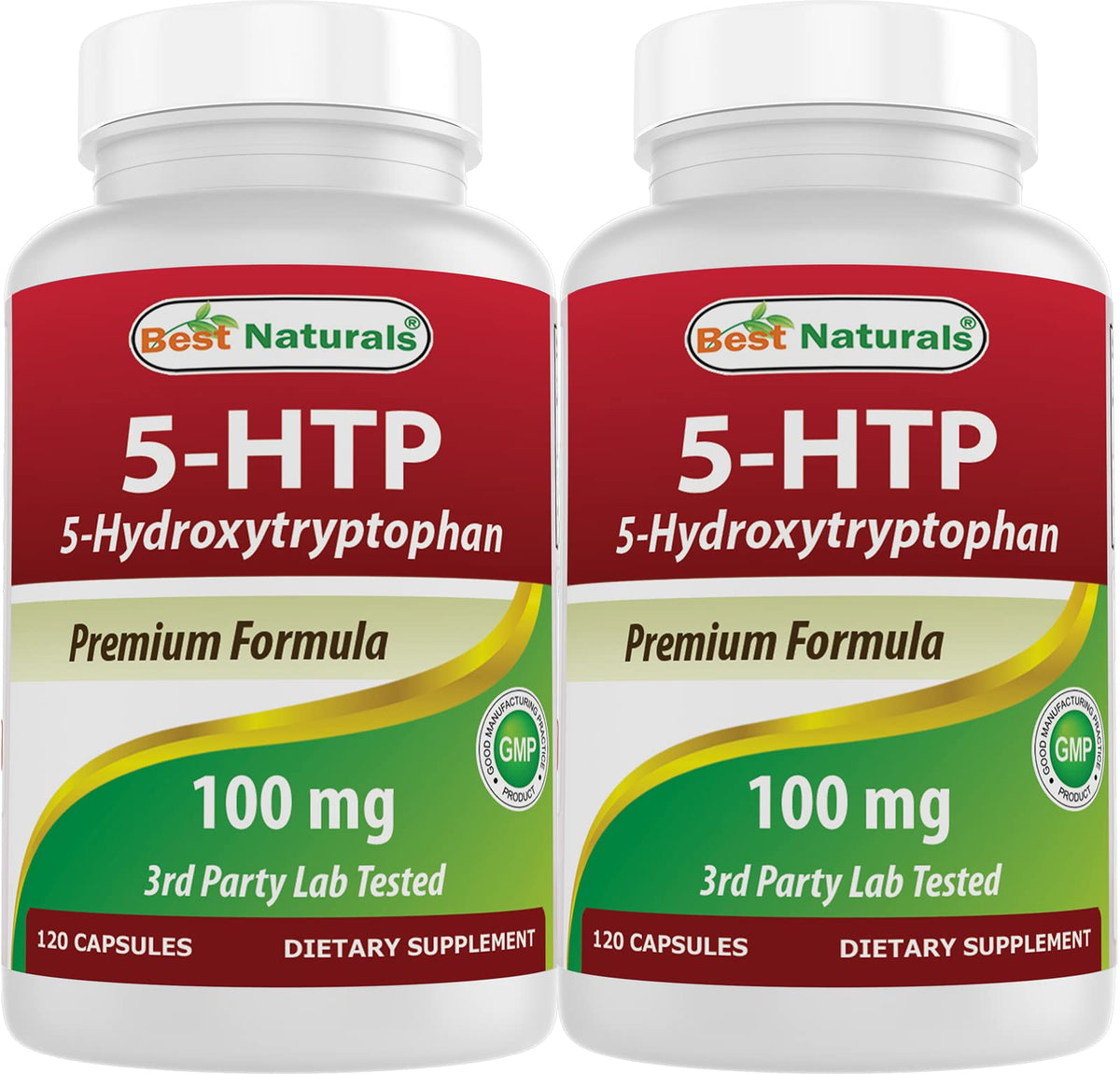 Best Naturals 5-HTP 100 mg - 240 Capsules