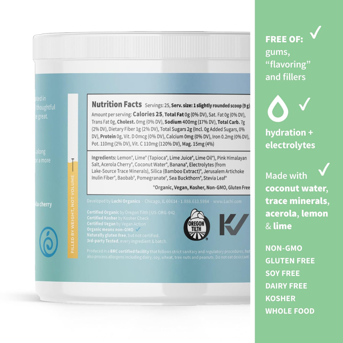 Sprout Living Colorfuel Hydration Powder Drink Mix - 25 Servings - image 5