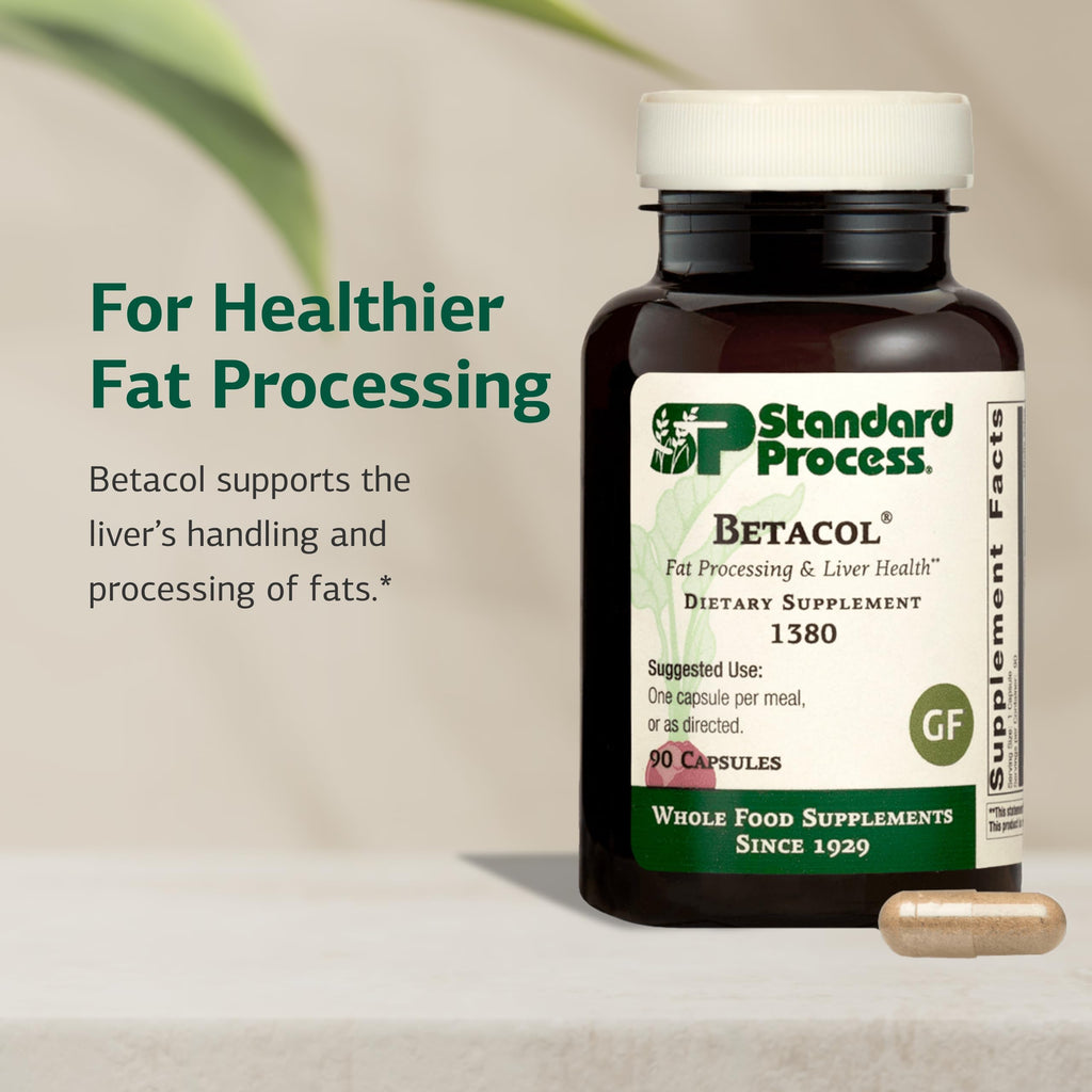 Standard Process Betacol Liver Support - 90 Capsules - image 3