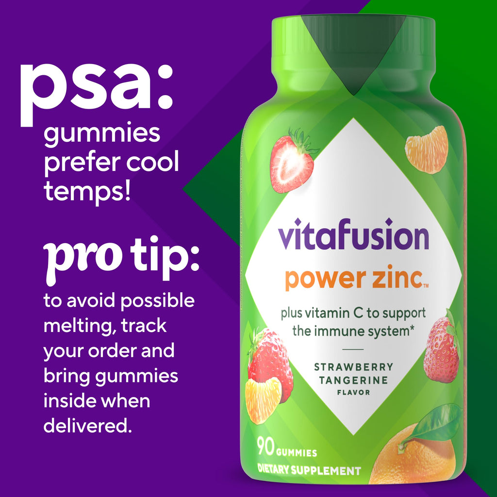 Vitafusion Zinc and Vitamin C Gummies Immune Support - 90 Gummies - image 10
