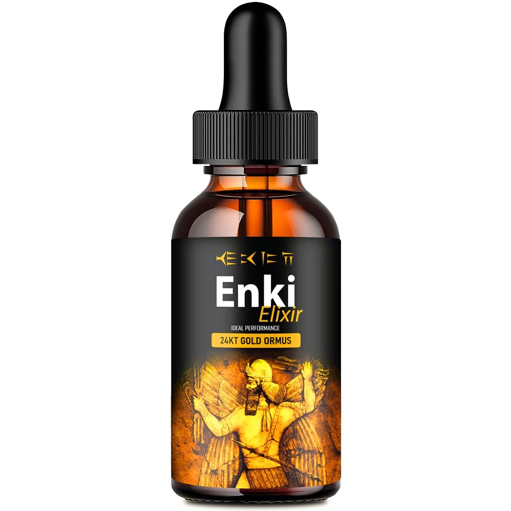 IDEAL PERFORMANCE Enki Elixir Drops Supplement Liquid - 2 Fl Oz