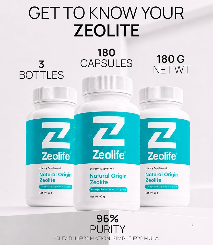 ANCIENT HEALTH Zeolite Heavy Metal Detox Binder Clinoptilolite 180 - image 7