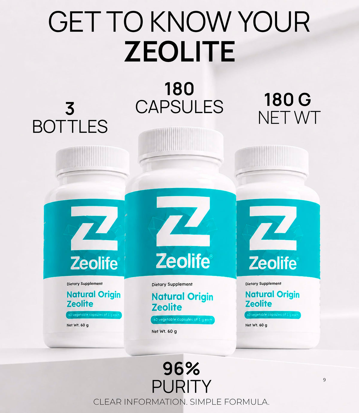 ANCIENT HEALTH Zeolite Heavy Metal Detox Binder Clinoptilolite 180 - image 7