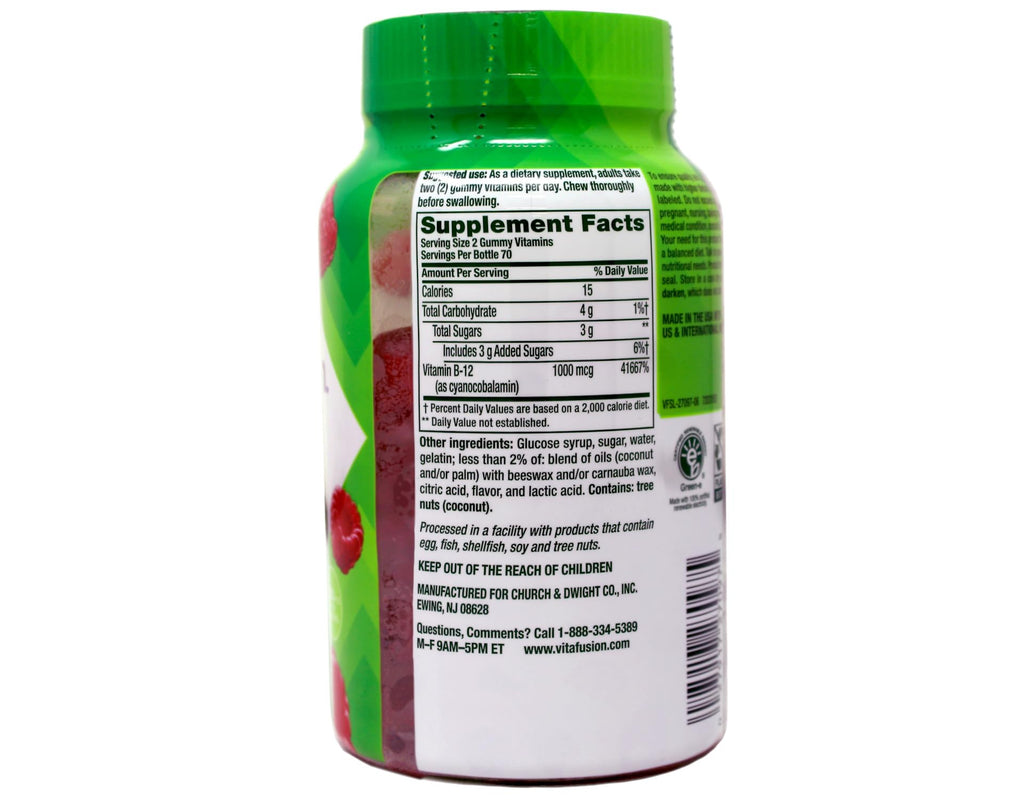 Vitafusion Vitamin B-12 1000 mcg - 3 Pack - image 3