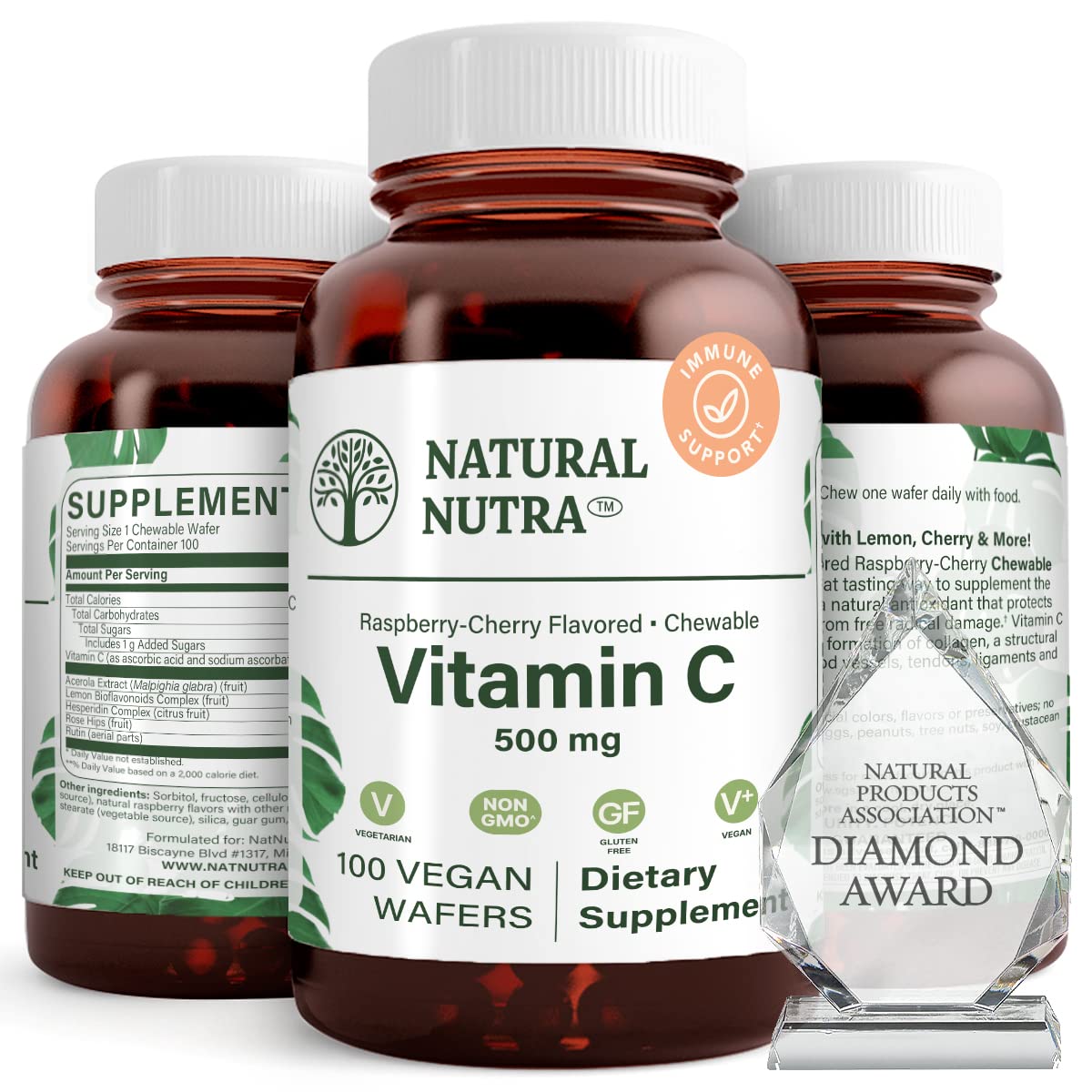 Natural Nutra Chewable Vitamin C Supplement 500 mg Parent
