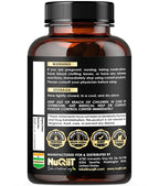 NUQIIT 1000mg Magnesium L-Threonate with Lions Mane, Shilajit Capsules