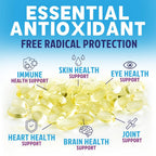 Nature's Peak Vitamin E 180 mg (400 IU) Softgels - E Vitamin DL-Alpha