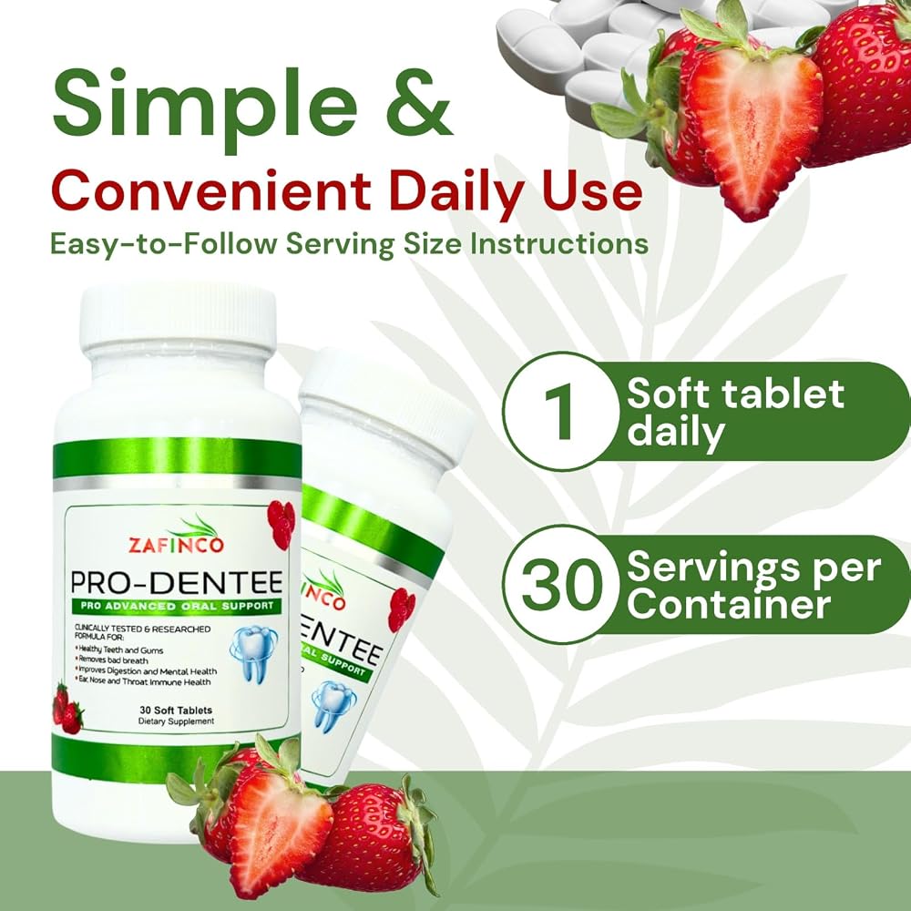 Generic ZAFINCO-PRODENTEE Oral Probiotics 3.5 Billion CFU - 30 Tablets - image 2