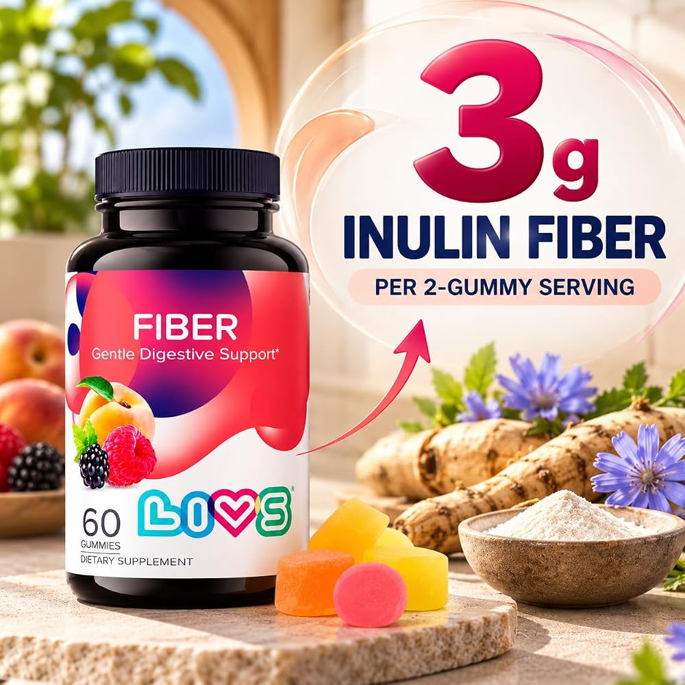 LIVS Fiber Gummy Vitamin