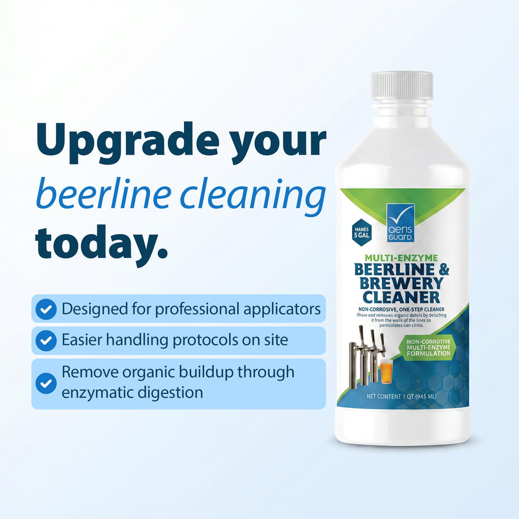 AerisGuard Multi-Enzyme Beer Line Cleaner - 1 Quart - image 6