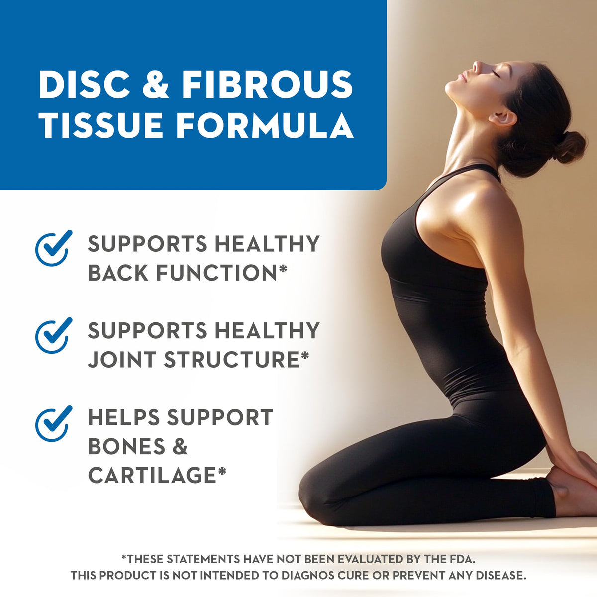 Vitaminerals 117 Distex Spinal Disc Support - 60 Vegetarian Capsules - image 4