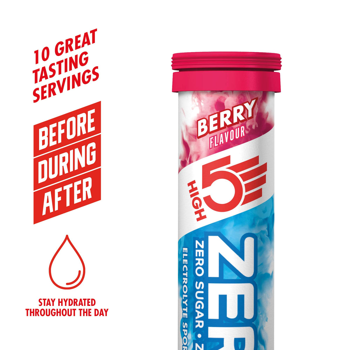 HIGH 5 HIGH5 ZERO Hydration Starter Kit with 750ml Bottle - 10 Tablets - image 4