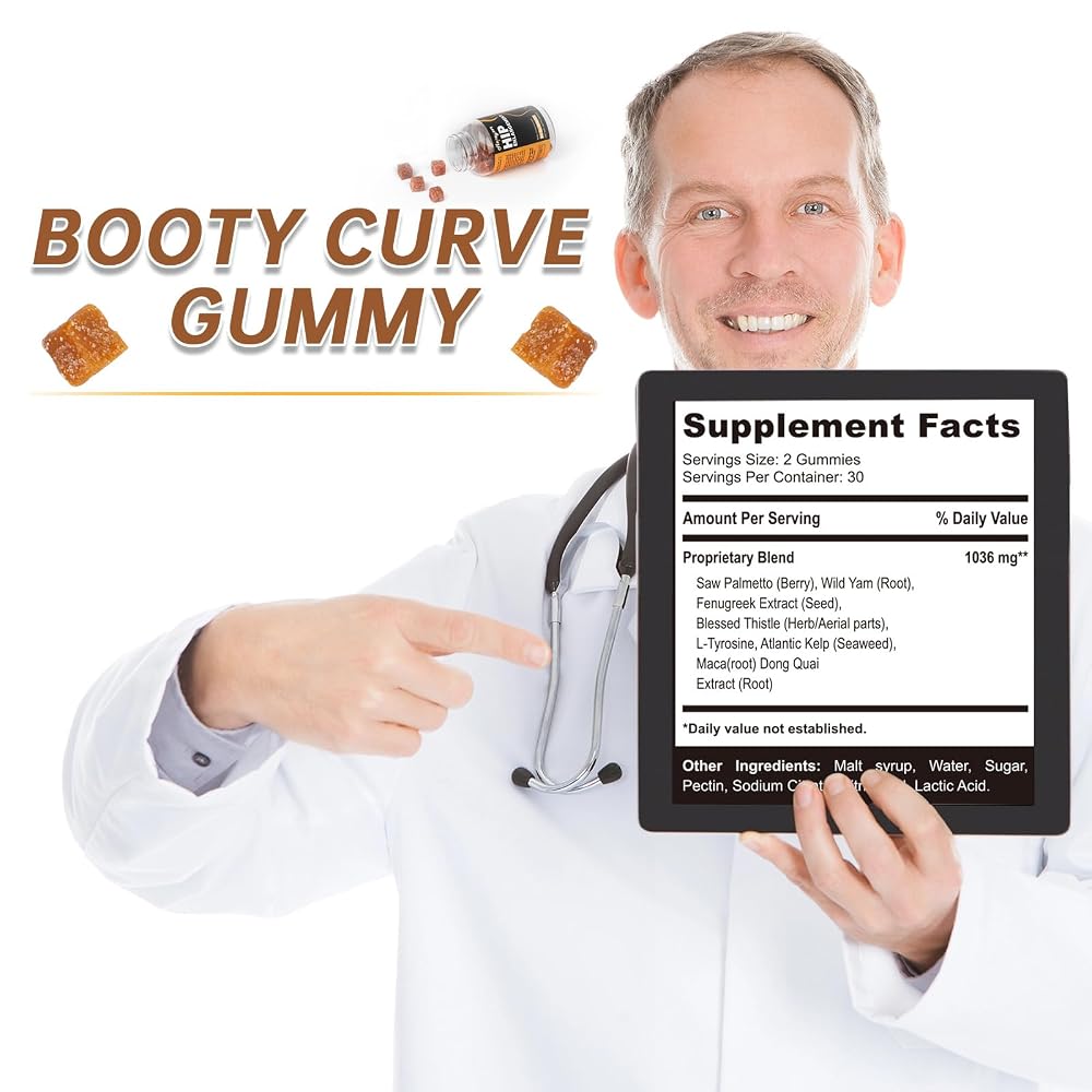 mopayzer Booty Curve Gummies for Workout Support