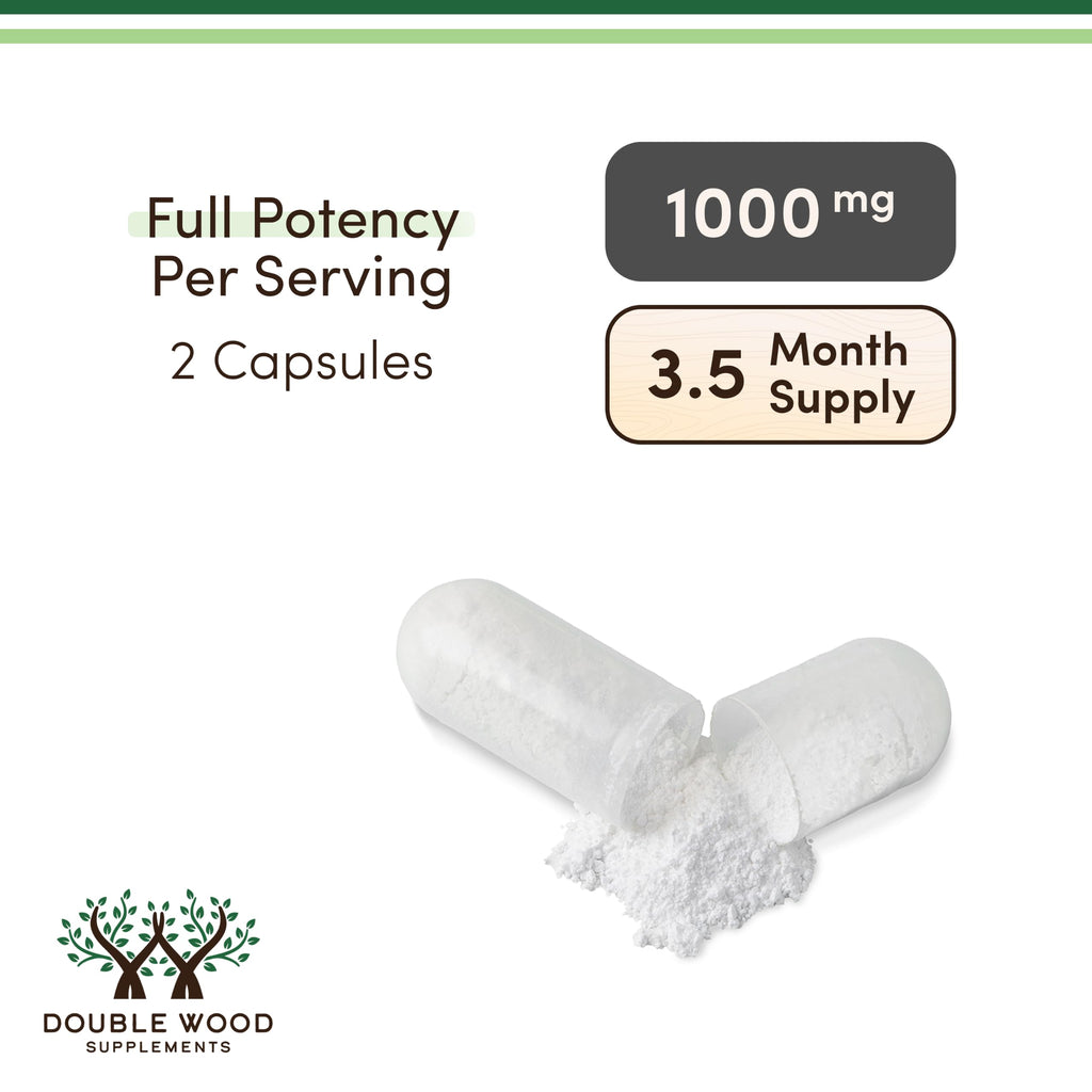 Double Wood Supplements Mucuna Pruriens 20% L-Dopa - 210 Capsules - image 9