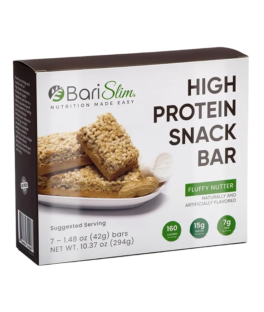 BariSlim High Protein Snack Bar for Bariatric Patients - Nutrient