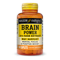 Mason Natural Brain Power with Sage Extract & Calcium - 60 Caplets