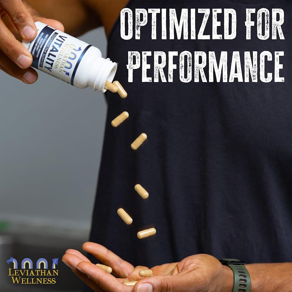 Leviathan Wellness Vitality Testosterone Support Formula - 60 Capsules - image 2