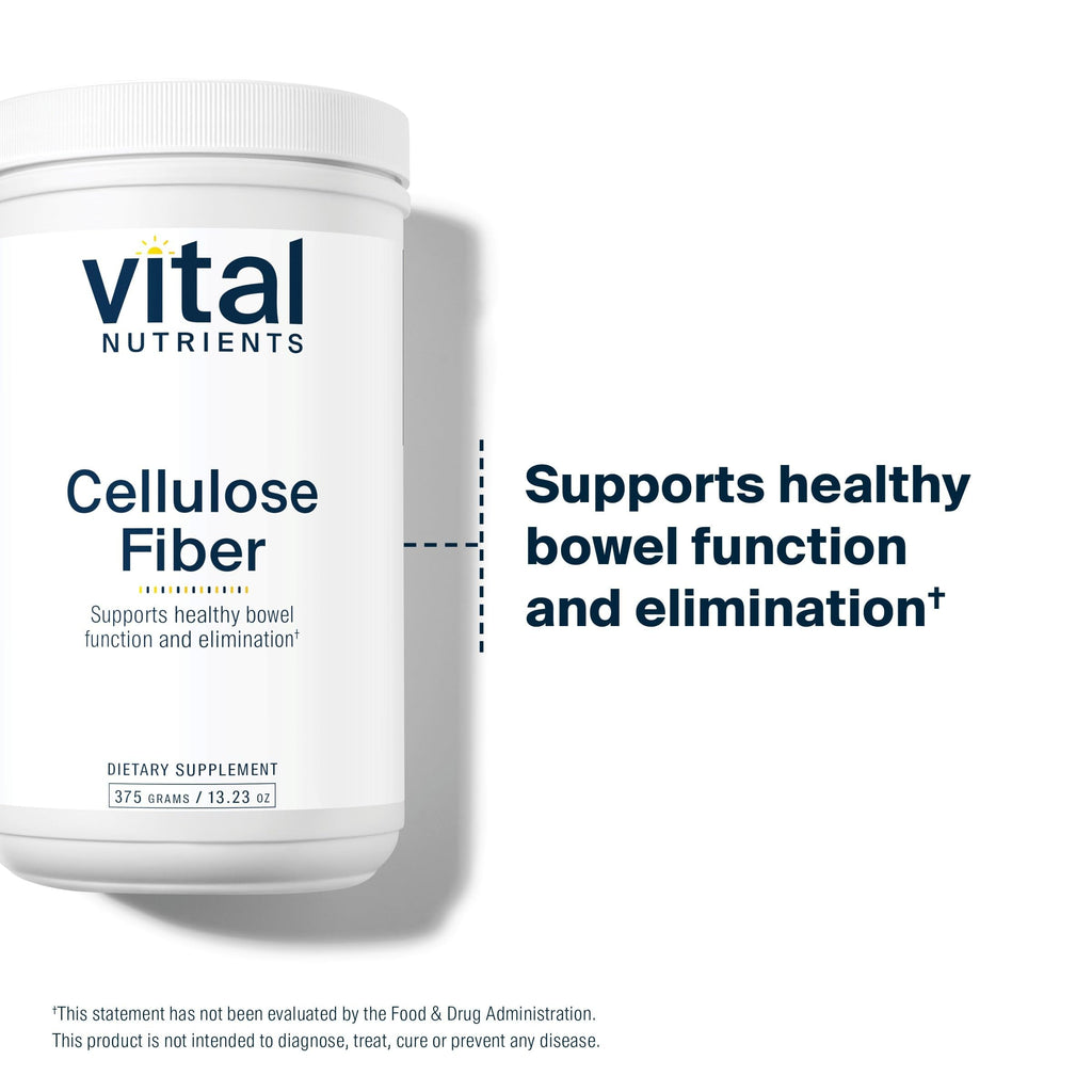 Vital Nutrients Cellulose Fiber Powder - 60 Capsules - image 3