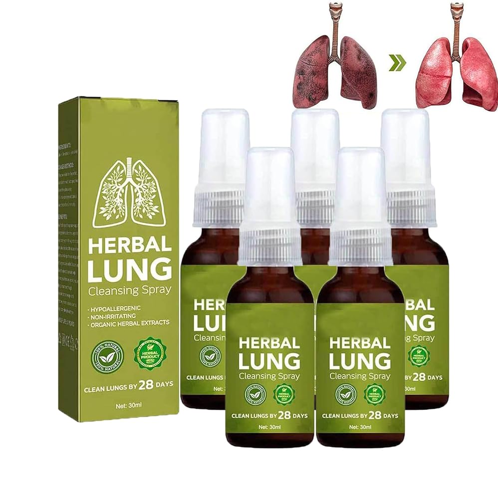 KRRHUEO Breathdetox Herbal Lung Cleansing Spray