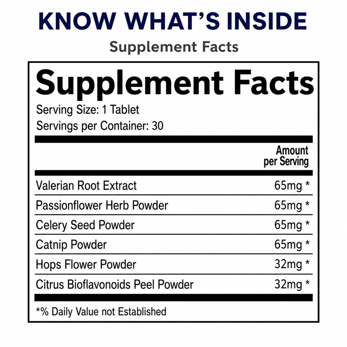 NervioSil Herbal Supplement - 30 Tablets - image 2