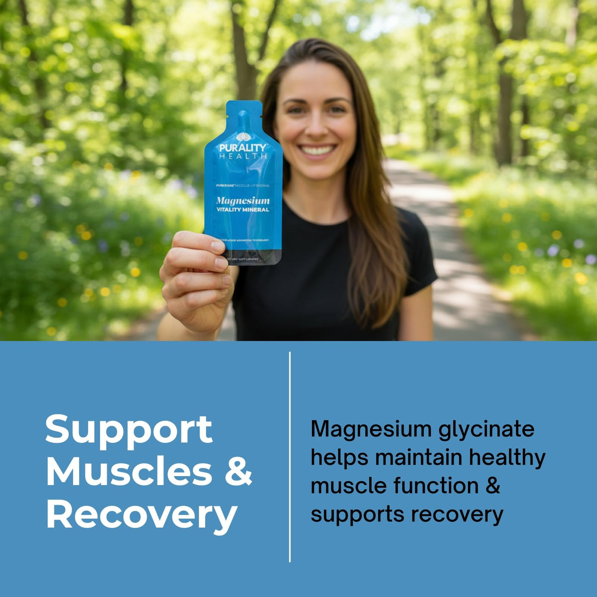 Purality Health Liposomal Magnesium Bisglycinate for Muscle Support - image 4