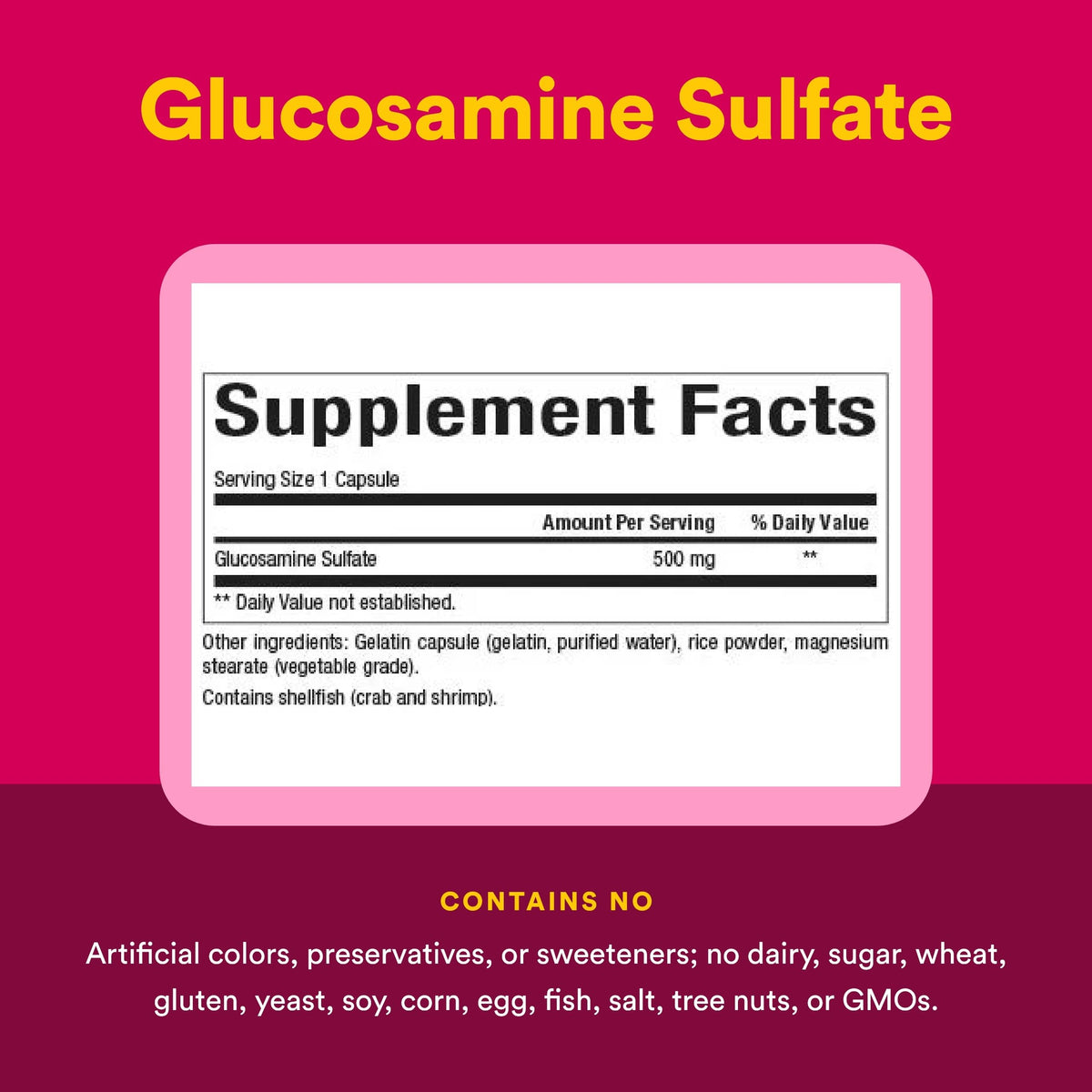 Natural Factors Glucosamine Sulfate