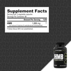 NutraBio HMB Supplement Amino Acid 1000mg - 120 Capsules - image 3