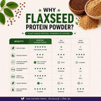 NURTIVE Flaxseed Protein Powder Plant-Based - 16 oz - image 4