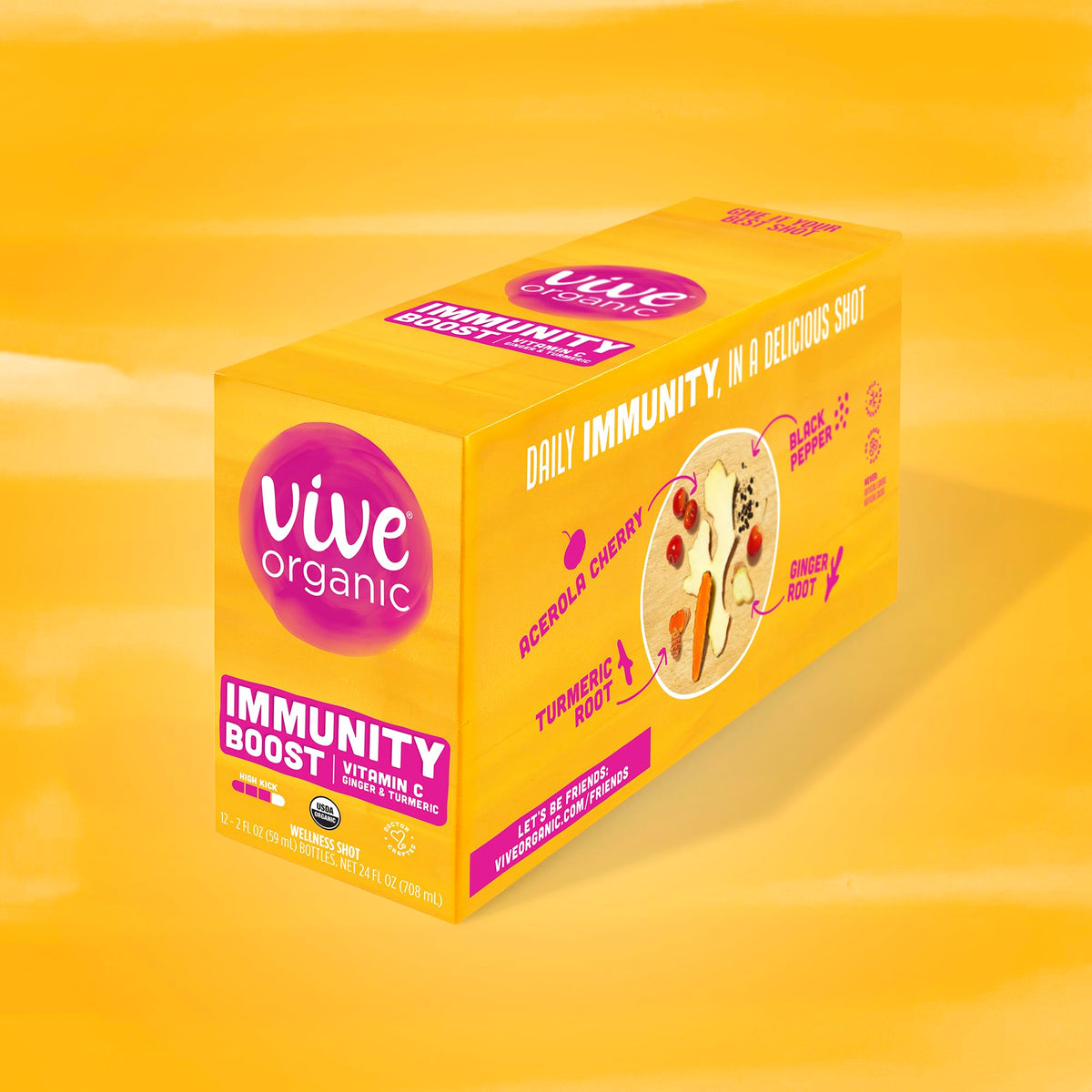 Vive Organic Immunity Boost 0 Immunity Wellness Shot