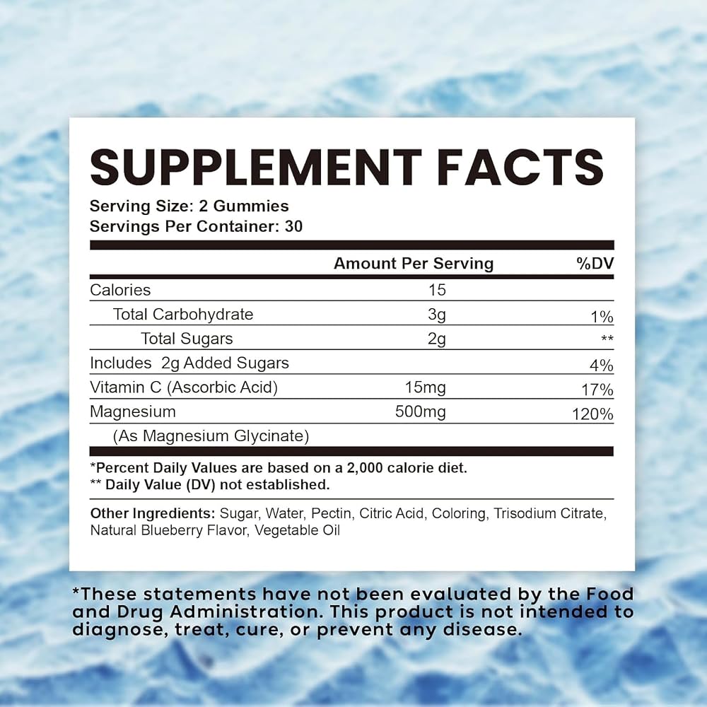 ESVERCO Magnesium Glycinate Gummies
