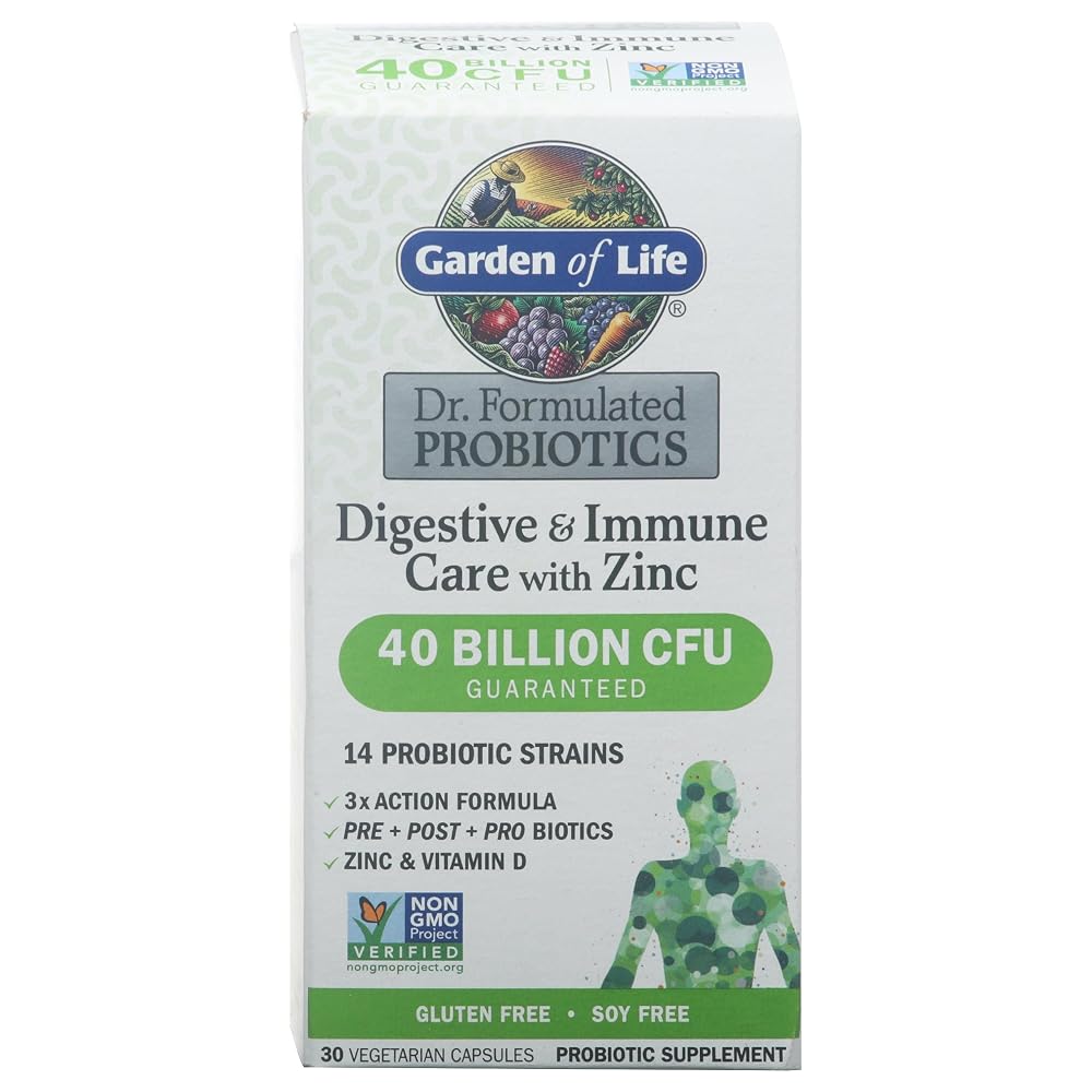 Garden of Life DR. Formulated Probiotics Digestive & Immune Care - 30 Count
