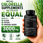 HCL Herbal Code Labs Chlorella 3000 mg - 180 Capsules - image 3
