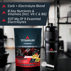 TITANIUM Power Hydration Drink Mix Powder - 30 Servings - image 3