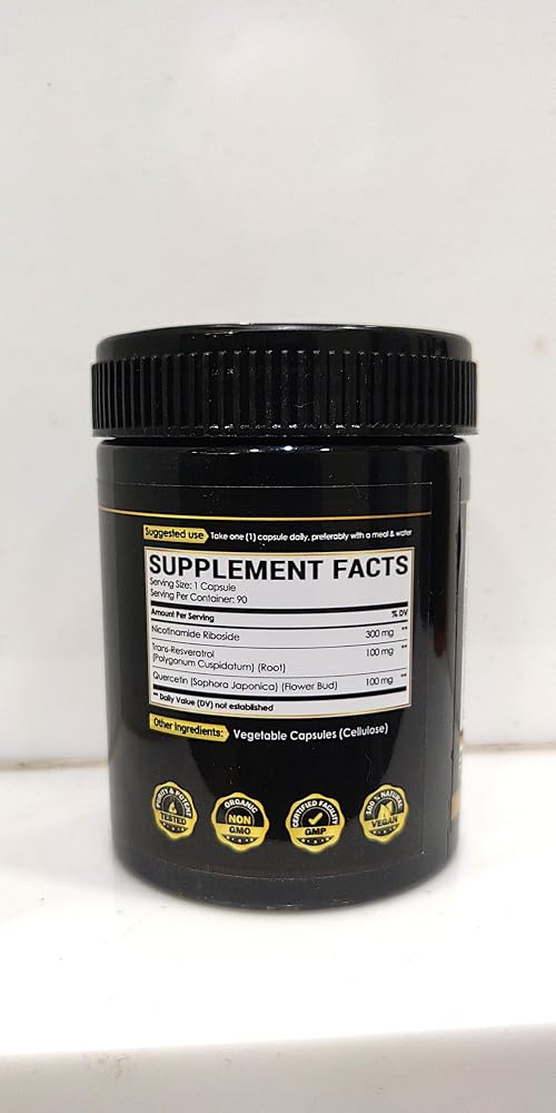NUQIIT NAD+ Supplement with Nicotinamide Riboside - 90 Capsules - image 3