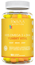 RUWAA NUTRITION Omega 3 Gummies for Kids
