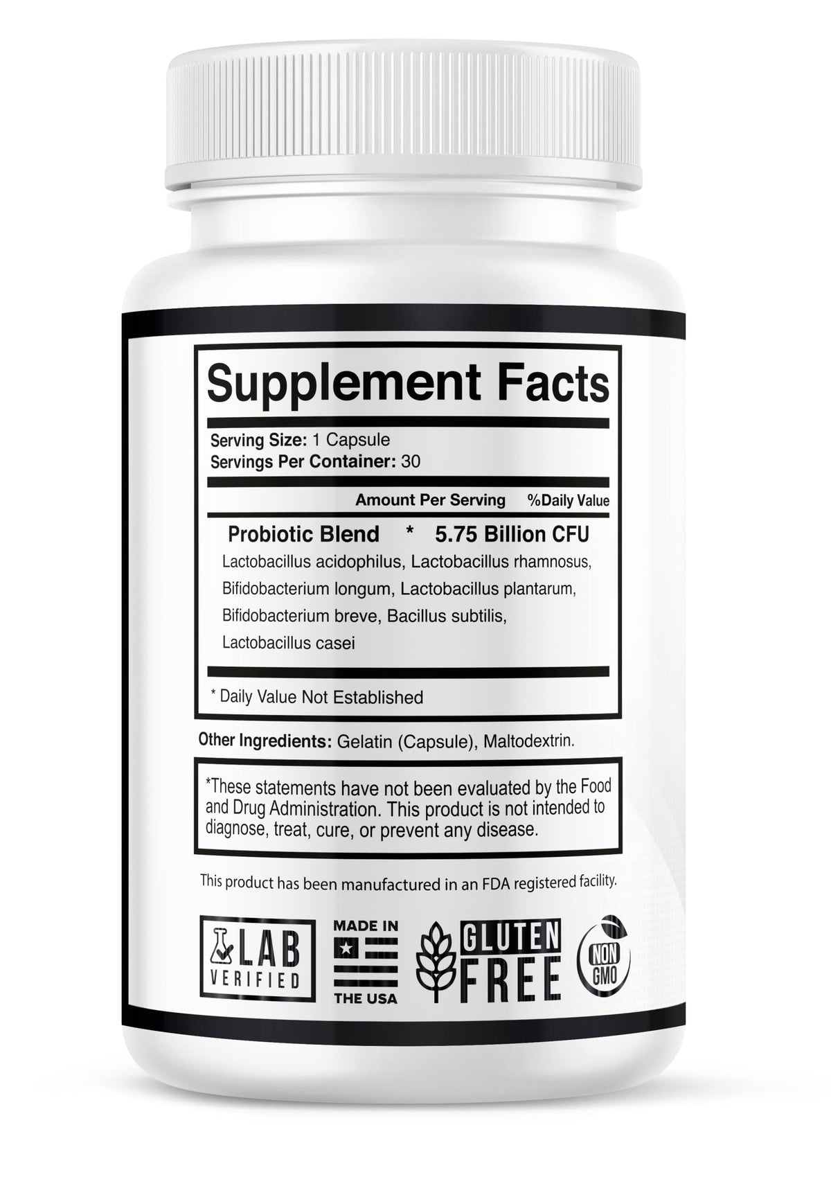ZELSO Probiotic for Men 172 Billion CFU - 30 Capsules - image 3
