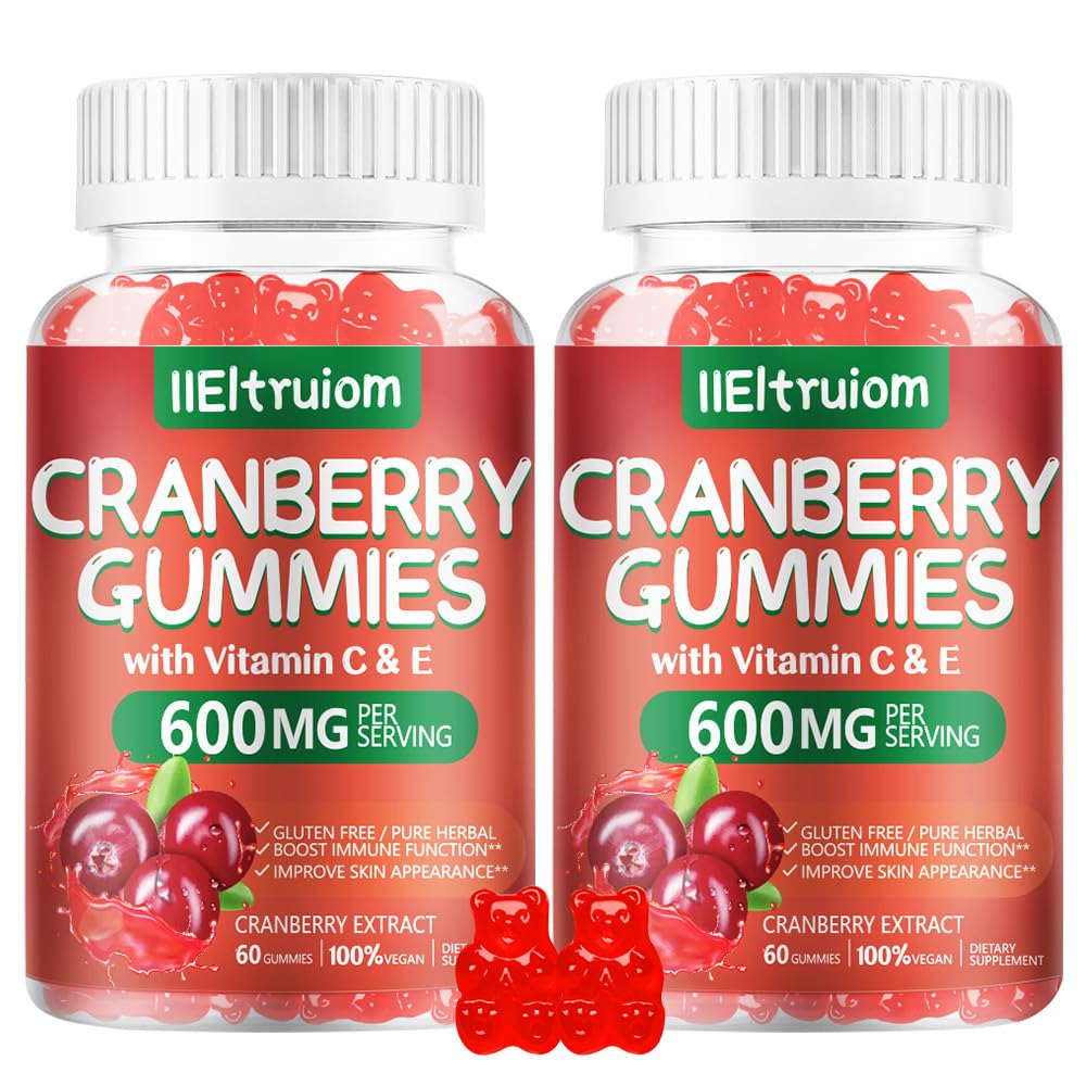 IIEltruiom Natural Cranberry Gummies for Women