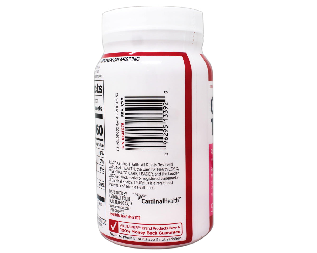 Leader Glucose Tablets Raspberry Flavor - 50 Chewable Tablets - image 4