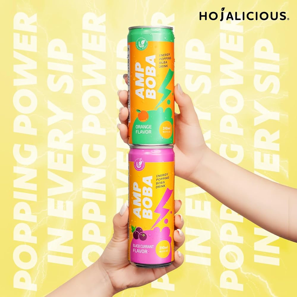Hojalicious - AMPBOBA Energy Popping Boba Drink