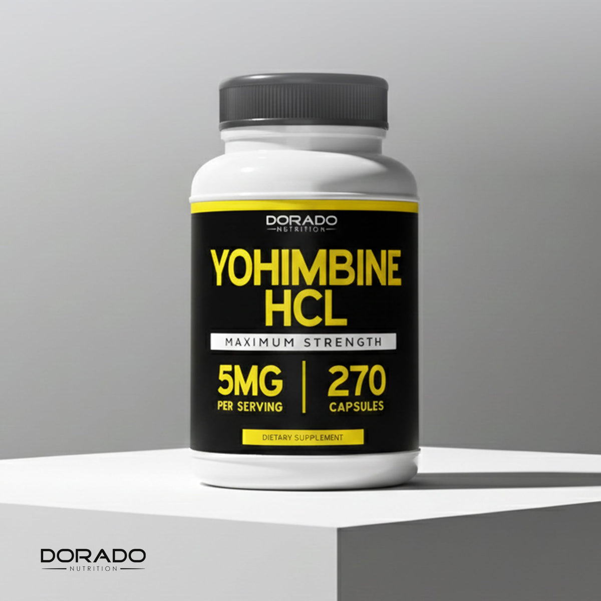 DORADO NUTRITION Yohimbine HCL 5mg - 270 Capsules - image 6
