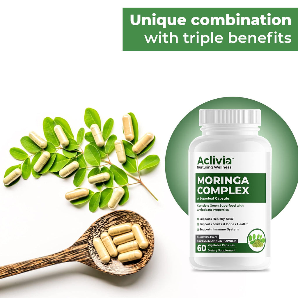 Aclivia Moringa Complex Maximum Strength Supplement - 60 Capsules - image 7