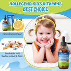 HOLLEGEND Liquid Calcium Citrate Drops