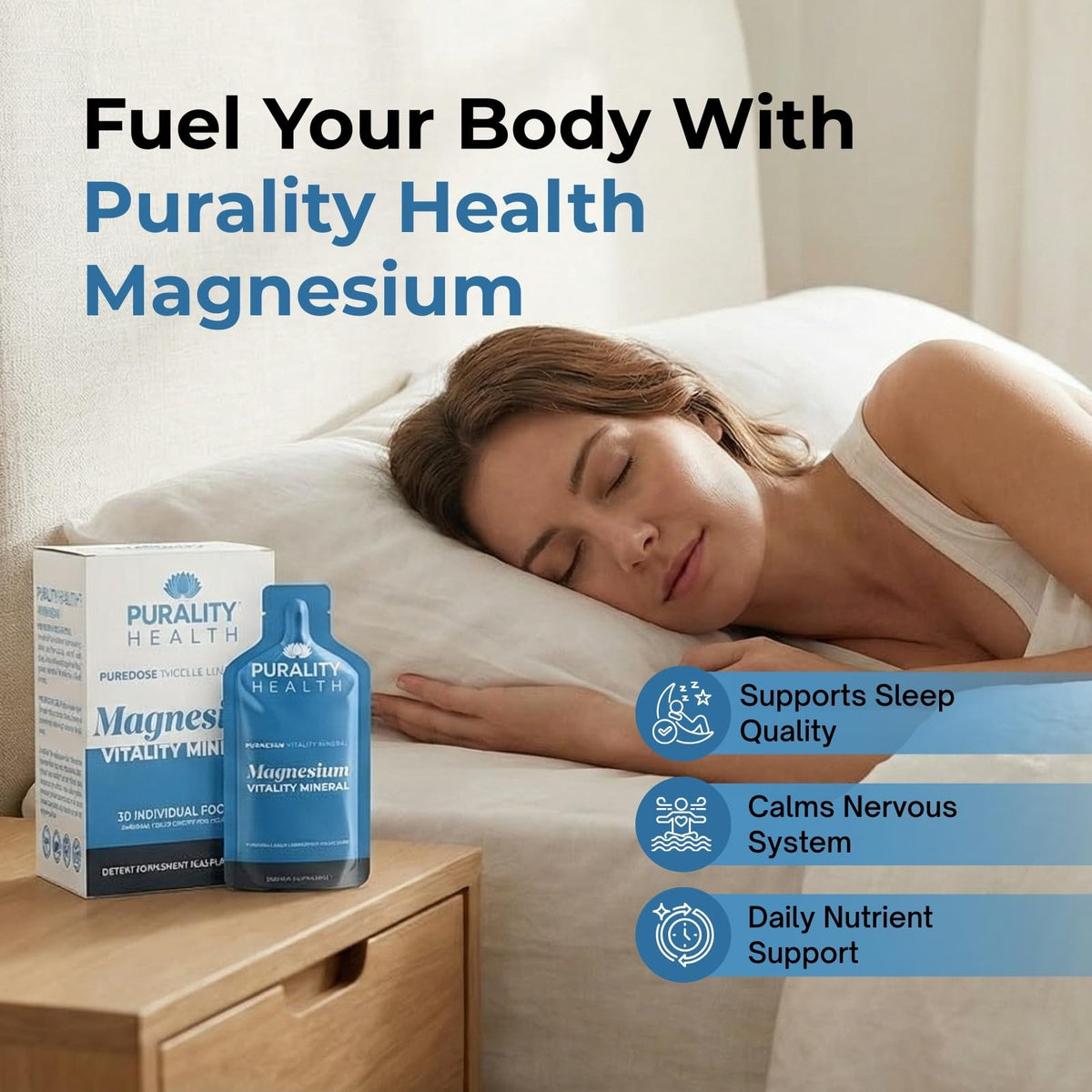 Purality Health Liposomal Magnesium Bisglycinate for Muscle Support - image 3