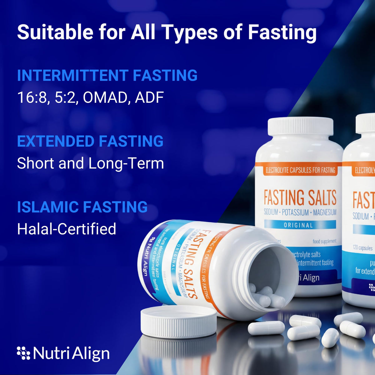 Nutri-Align Fasting Salts Electrolyte Capsules Parent