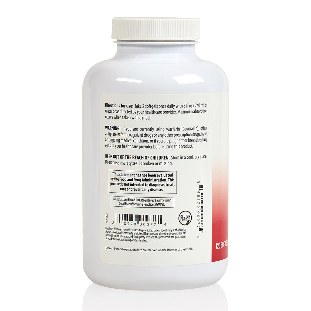Heart Health Cardiovascular Maintenance Omega III Fish Oil with Vitamin E - image 7