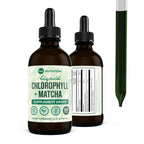 360 Nutrition Matcha Chlorophyll Liquid Drops with L-Theanine - 60 Servings