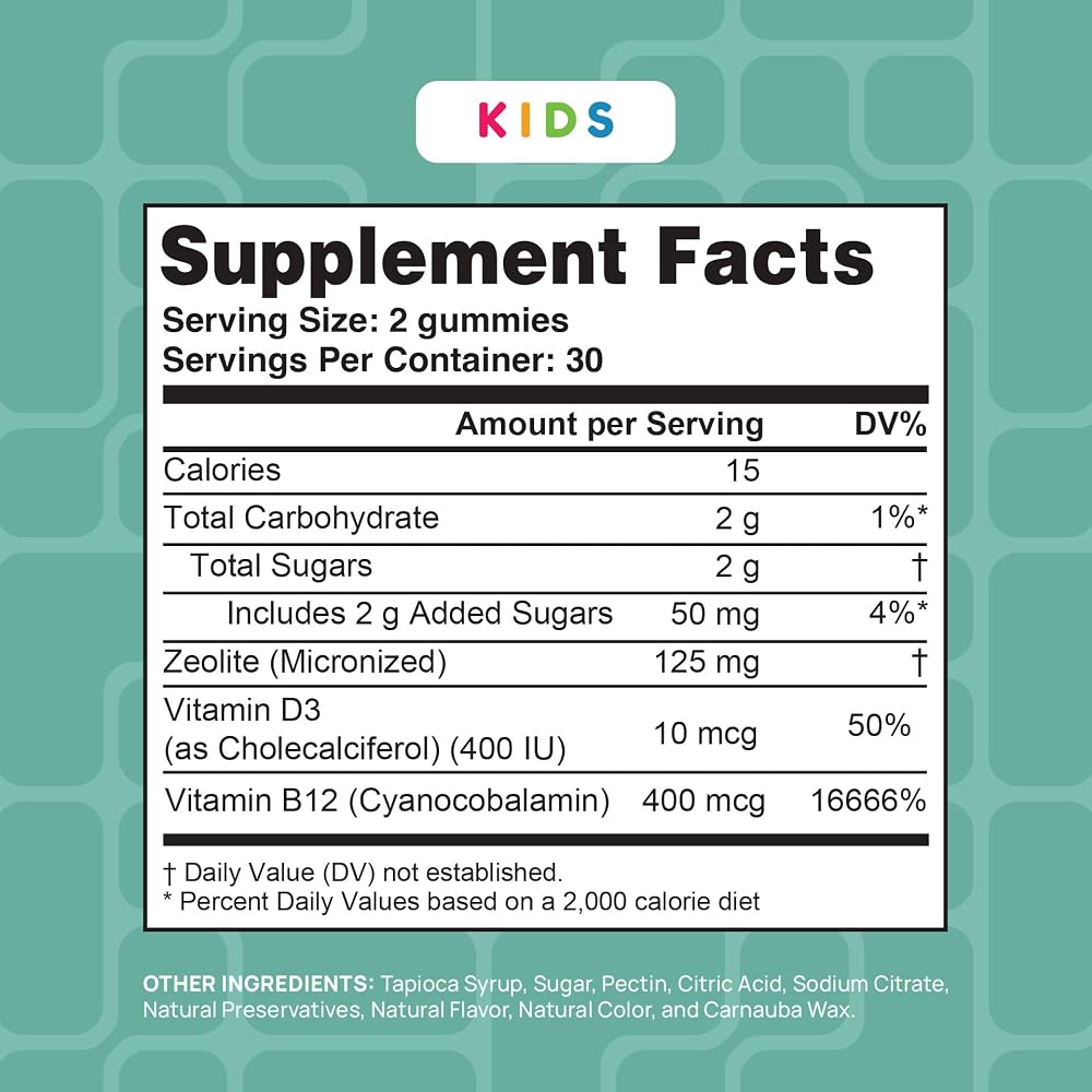 Stay-Well Naturals Natural Zeolite Heavy Metal Detox Kids - image 6