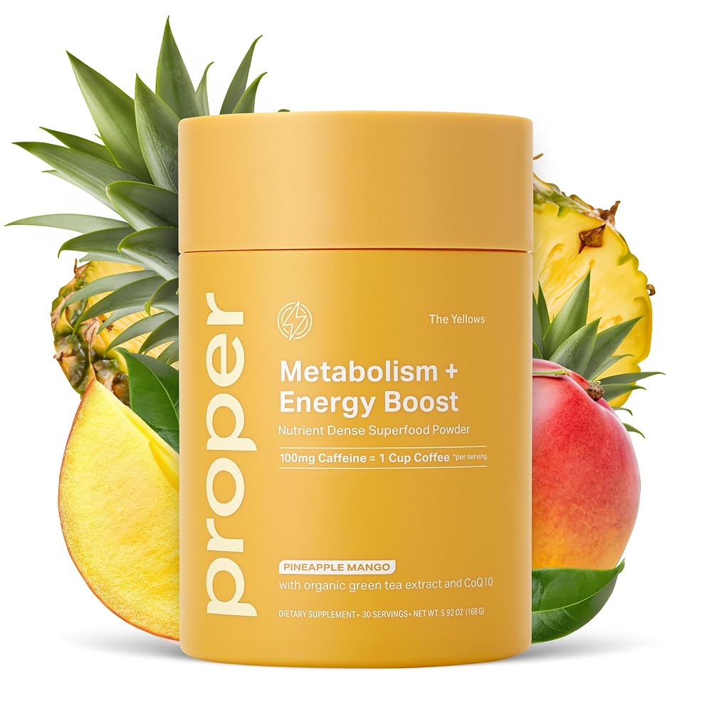 Proper, The Yellows Metabolism and Energy Boost