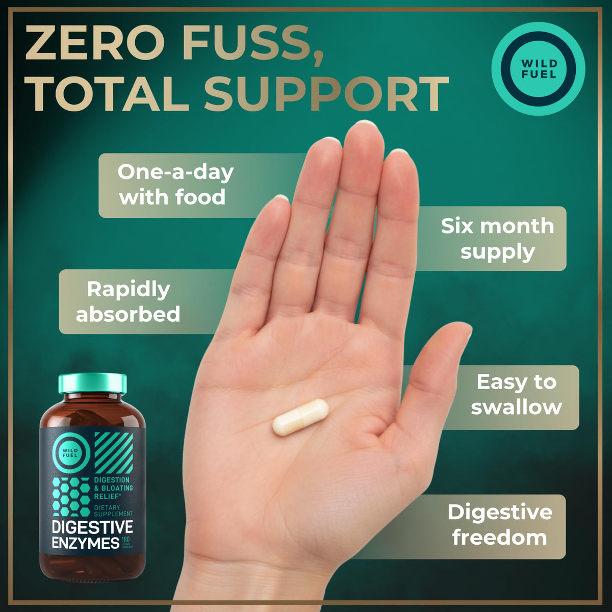 WILD FUEL Digestive Enzymes with Probiotics and Prebiotics Parent